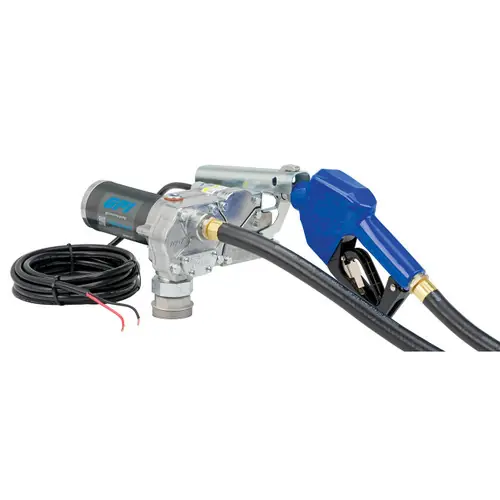 GPI M-150S-AU 12V DC Fuel Transfer Pump w/ Automatic Nozzle - 15 GPM