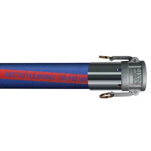 Continental ContiTech Plicord Arctic Flexwing 2 in. 150 PSI Suction and Discharge Hose Assemblies w/ Part C Female Couplers