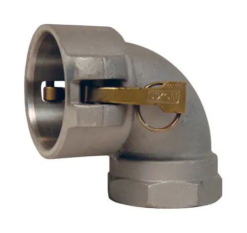 Dixon Aluminum Female Coupler x Female NPT 90° Elbow
