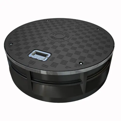 OPW Matador 42 in. Composite Manhole Cover w/ Ring and Skirt