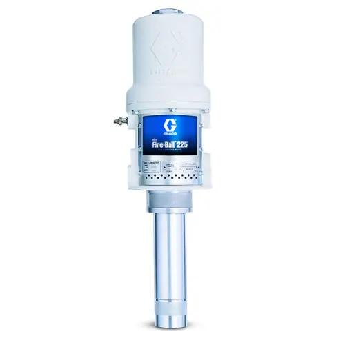 Graco Mini Fire-Ball 225 50:1 Air Powered Piston Grease Pump - 35 lb pail length