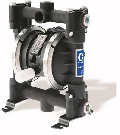 Graco Husky 716 3/4 in. NPT Aluminum Air Diaphragm Pump w/ Santoprene Diaphragms & Balls, Polypropylene Seats