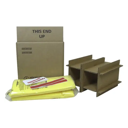 HAZMATPAC Two Bottle Packaging System - Bottle Not Included