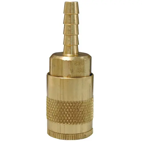 Dixon Air Chief Automotive Interchange 1/4 in. Brass Coupler x 1/4 in. Standard Hose Barb