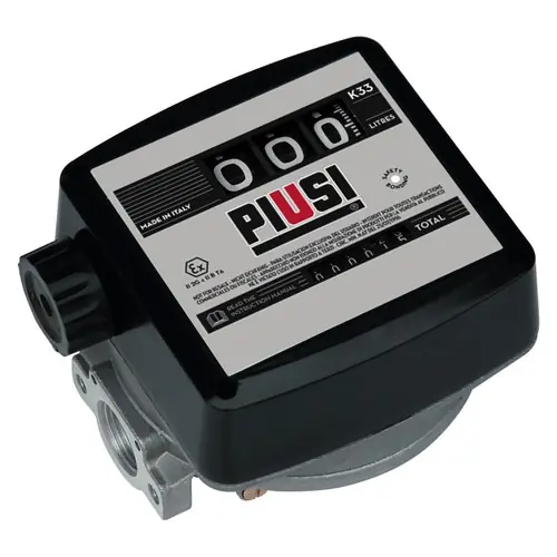 PIUSI K33 ATEX 1 in. NPT Gasoline Meter (Gallons)