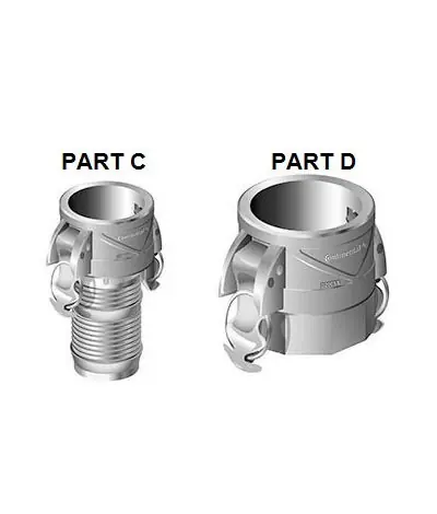 Campbell Fittings 3/4 in. Aluminum Insta-Lock Cam & Groove Fittings