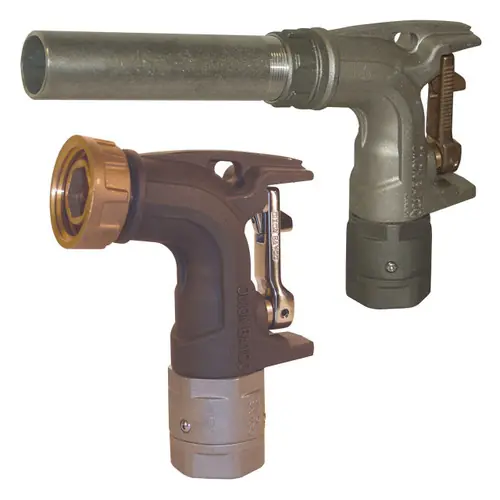 Dixon 1 1/4 in. Ball Nozzle with Swivel Adapter Output for Bulk Delivery