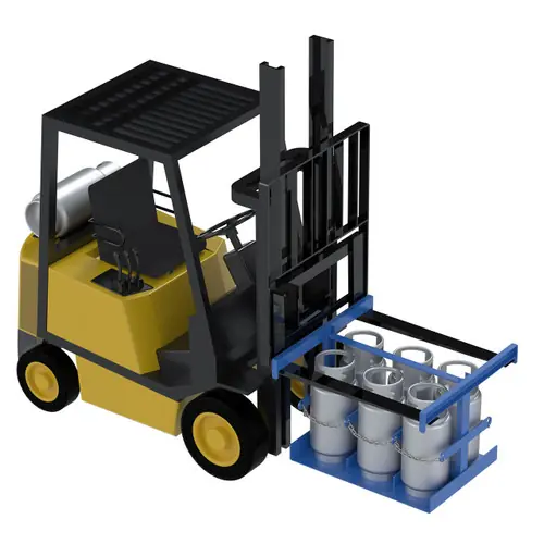 Vestil Fork Truck LP Tank Caddy