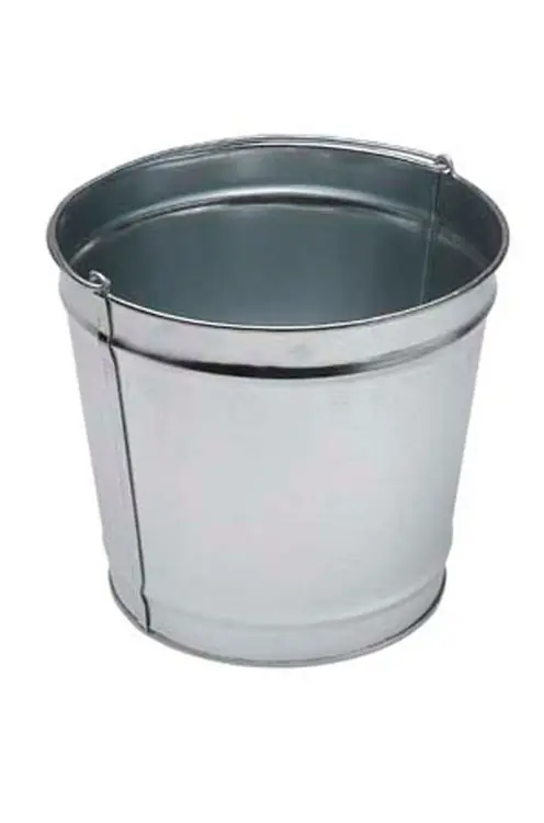 Commercial Zone Small Steel Pail for Smoker's Outpost
