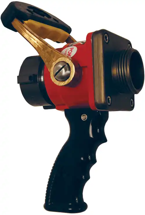 Dixon Aluminum Ball Shutoff Nozzle- Bolted Style