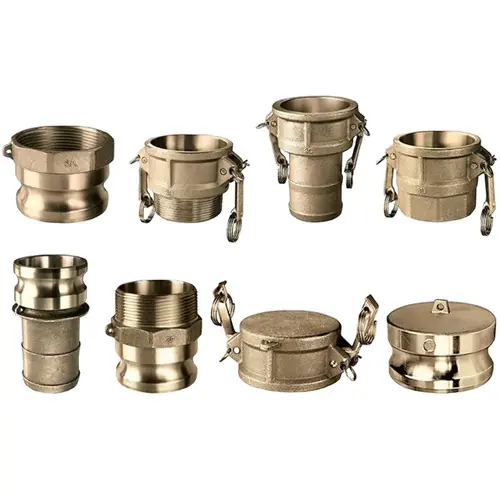 Kuriyama 6 in. Brass Quick Couplings