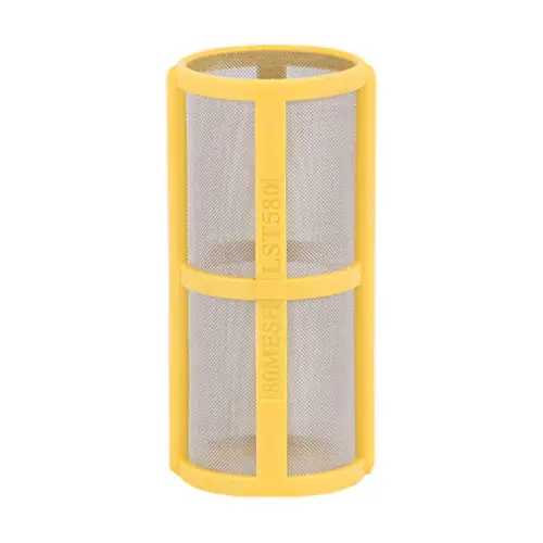 Banjo LST580 1/2 in. Mini T Strainer Screens - 80 Mesh (Yellow) - Replacement Screens Only, Strainer Not Included