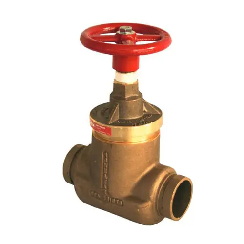 Factory Set Pressure Reducing Brass Standard Globe Valve Groove x Groove