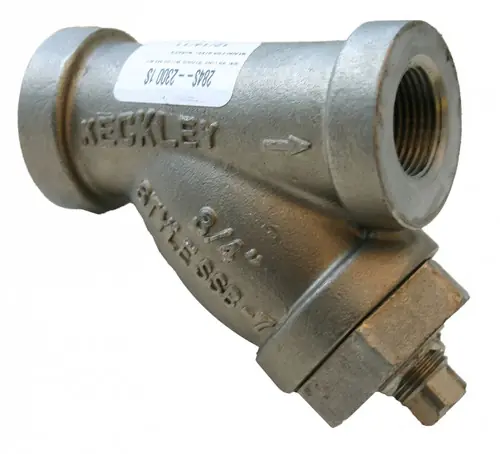 Morrison Bros. 284S Series 1 in. Stainless Steel Line Strainers