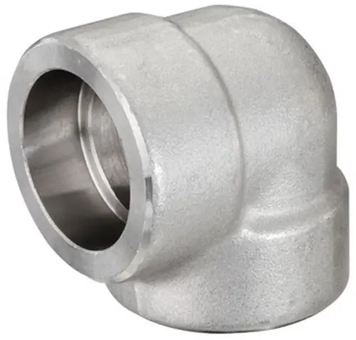 Smith Cooper 3000# Forged 316 Stainless Steel 3/4 in. 90° Elbow Fitting - Socket Weld - Fig. S5036E