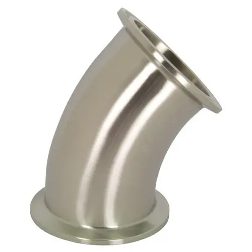 Dixon Sanitary B2KMP Series 316L Stainless 45° Clamp Elbows