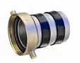 EZ Seal Aluminum Female Pin Lugs with Brass Swivel Nut