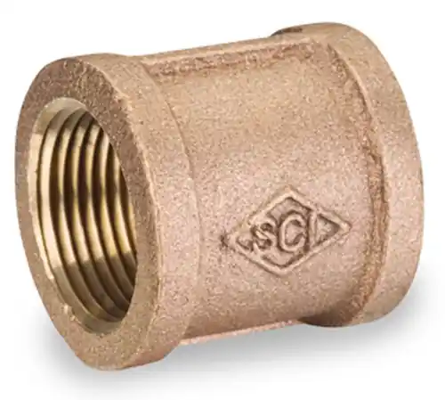 Smith Cooper Bronze 2 in. Coupling Fitting - Threaded