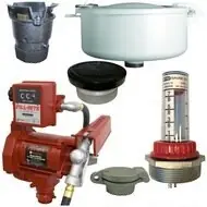 20 GPM Pump & Gas Vent Kit For 300 Gal. x 38 in. Single Wall Skid Tank w/ E-Vent