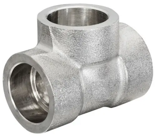 Smith Cooper 3000# Forged 316 Stainless Steel 1/2 in. Tee Fitting - Socket Weld - Fig. S5036T
