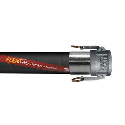 Continental ContiTech Flexwing 1 in. Petroleum Transfer Hose Assemblies 150 PSI w/ Part C Female Couplers