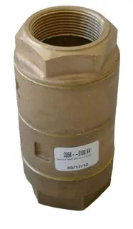 Morrison Bros. 335B Series Double Poppet Vertical Check Valves