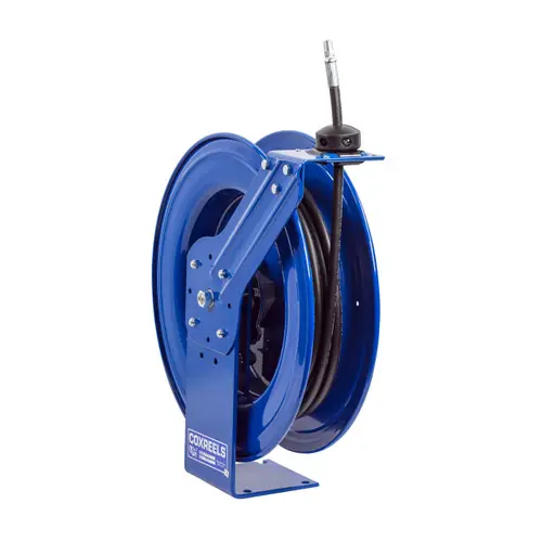 Coxreels HP Series Heavy Duty Grease Hose Reel - Reel & Hose - 3/8 in. x 35 ft.