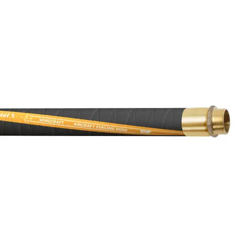 Continental ContiTech Wingcraft™ 1 1/2 in. 300 PSI Aviation Fueling Hose Assemblies w/ Brass Male NPT Ends