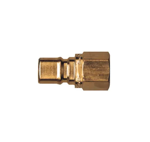 Gas-Flo 3/8 in. Brass Gas Interchange Quick Disconnect Nipple - 85,000 BTU