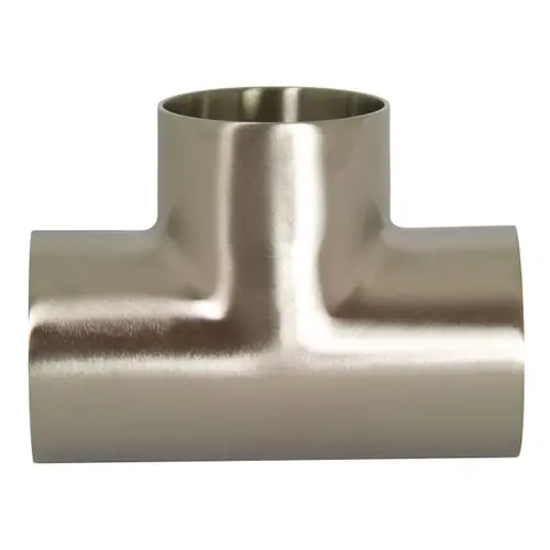 Dixon Sanitary B7WWW Series Polished 304SS Short Weld Tees