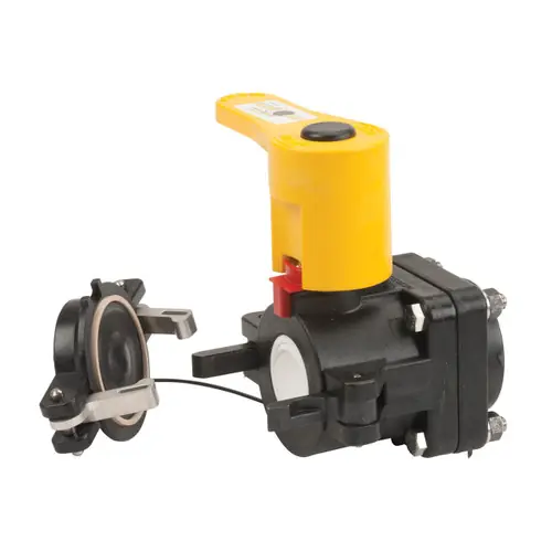 Banjo 2 in. Male Dry-Mate x 2 in. Female NPT Polypropylene Valve w/ EPDM Seals