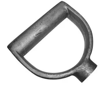 D Style Shovel Handle, 2 in. NPT