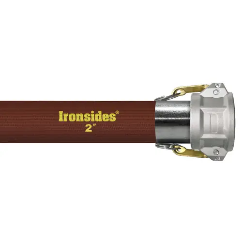 Kuriyama Ironsides 4 in. 125 PSI PVC Layflat Water Discharge Hose Assemblies w/ C x C Ends