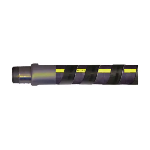 F & R Manufacturing High Density Polyethylene Spiral Hose Wrap - Black