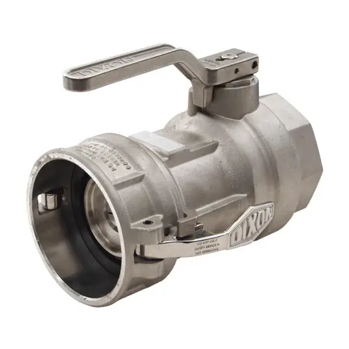 Dixon Aluminum Dry Disconnect 4 in. Coupler x 3 in. Female NPT - EPDM Seal