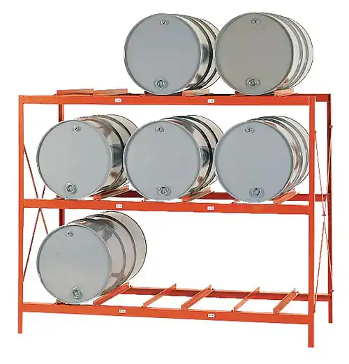 MECO 9 Drum Storage Rack