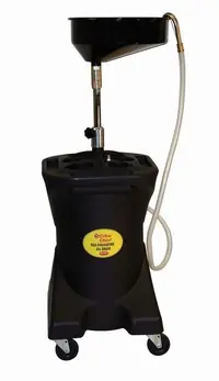 JohnDow JDI-27DC 27-Gallon Deluxe Self-Evacuating Portable Oil Drain