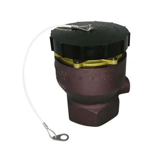 Fjord Aviation 2 1/2 in. 3-Lug Fuel Loading Adapter Dust Cover