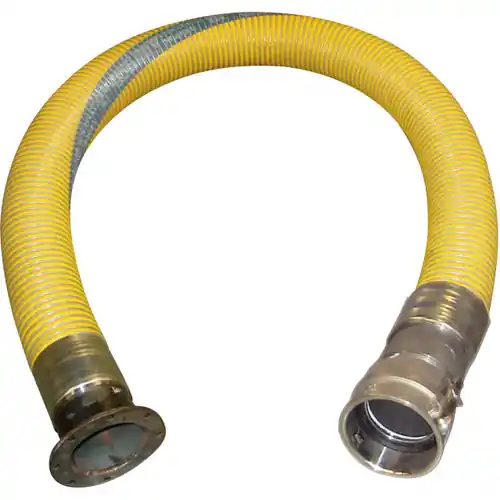U.S. Hose Assemblies PGL Composite 3 in. Transfer Hose Assemblies w/ TTMA Flange x Female Camlock Ends
