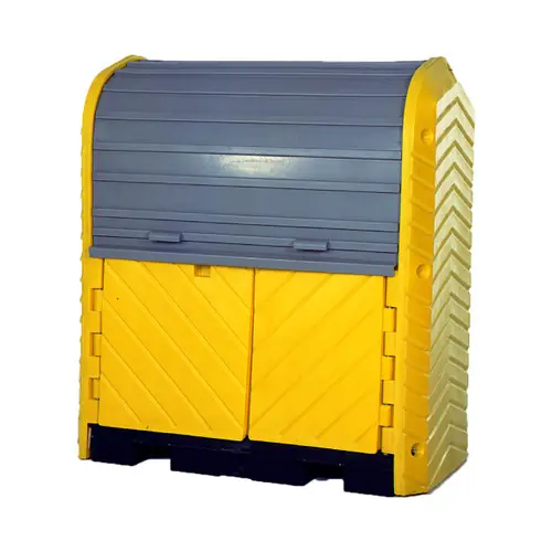 UltraTech 9612 Ultra-Hard Top P2 Plus 2 Drum Spill Pallets - No Drain