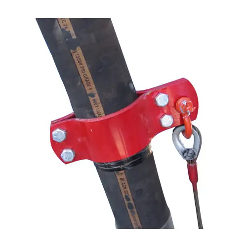 American Iron Works Hose Hobble Clamp x Anchor - 4 Bolt Style w/ Cable Assembly