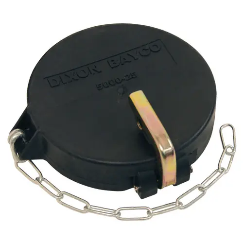 Dixon 5000-25 4 in. Nylon API Dust Cap w/ Pad-Lockable Roller Lever