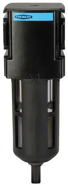 Dixon Wilkerson 1/2 in. F28 Standard Filter with Transparent Bowl & Guard - Auto Drain