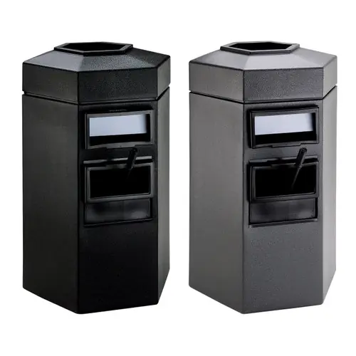 Commercial Zone 45 Gal Hex Waste/Windshield Units