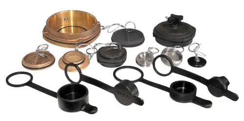TODO-MATIC & TODO-GAS 1 in. Aluminum Dust Cap w/ FKM Seals for 3/4 in. & 1 in. Couplers