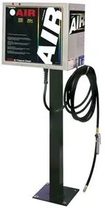 J.E. Adams Single Hose Air Machine w/ GAST Compressor - Coin Operated