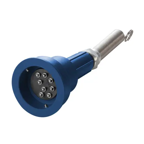 Scully Blue Thermistor Plug Only w/ 3 J-Slot Pins & 6 Contact Pins for Scully Systems