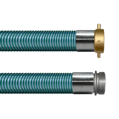 Kuriyama Tigerflex K Series 3 in. PVC Suction Hose w/ Pin Lug Couplings