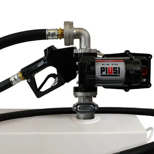 PIUSI 12V DC EX75 Fuel Transfer Kit - 20 GPM