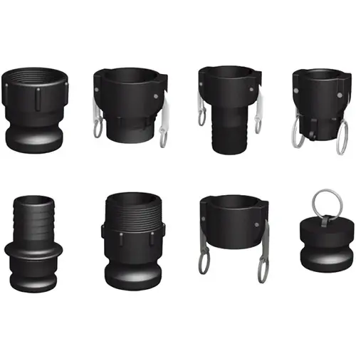 1 1/2 in. Easy Seal Polypropylene Camlock Couplings